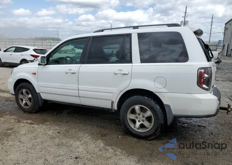 2007 Honda Pilot Exl из США, поврежденный, VIN 5FNYF286X7B010231